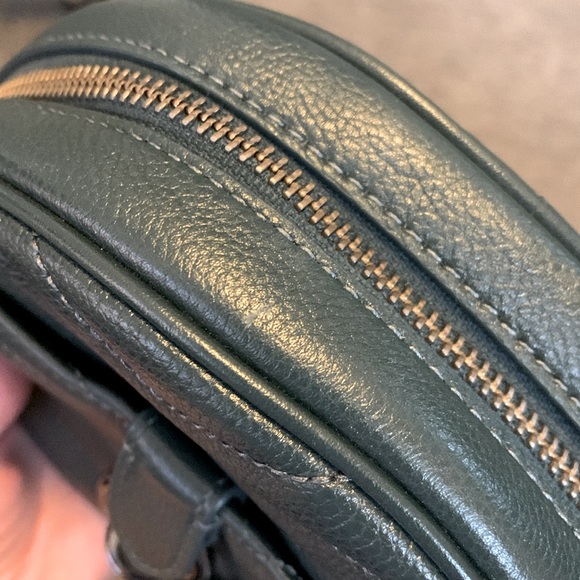 Rebecca Minkoff Edie Circle Crossbody Bag, OS, Colour: Bottle Green - Picture 6 of 7